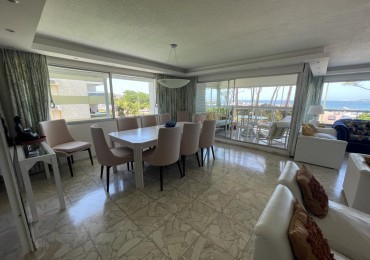 Unidad primera linea playa mansa 3 dormitorios en venta, vista directa al mar 